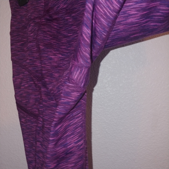 zobha Heathered leggings side zippers key pocket - Picture 3 of 8